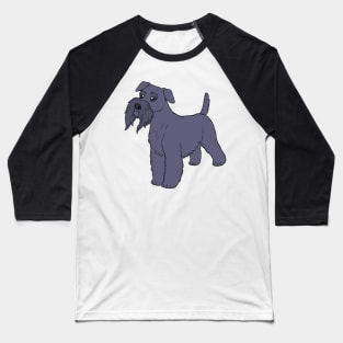 Kerry Blue Terrier (Doggust 2022) Baseball T-Shirt